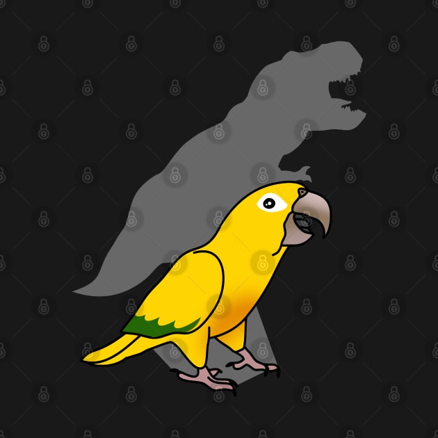 T-rex Golden Conure Dinosaur Queen of Bavaria Birb memes by FandomizedRose