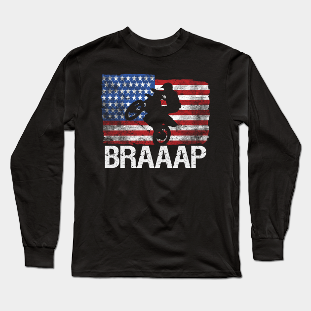 USA Flag Braaap Motocross T Shirt for Who Love Dirt Bike Supercross T Shirt Gift USA Flag Braaap Motocross T Shirt for Who Love Dirt Bike Supercross T Shirt Gift