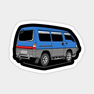 Jdm blue delica back  classic Magnet