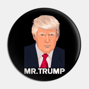 Trump 2020 T-Shirt Pin