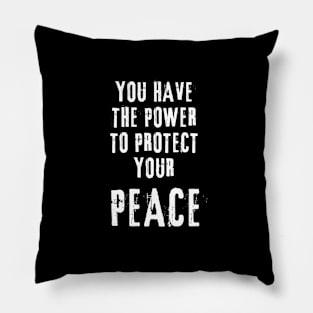 You have the power, pocket tee Pillow