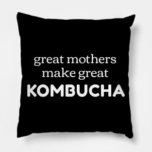 Kombucha Mother Quote Pillow