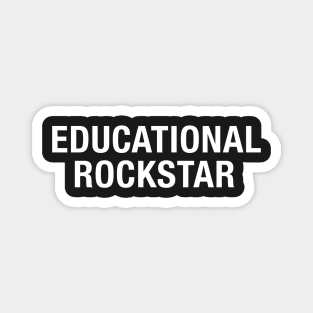 Educational Rockstar Magnet