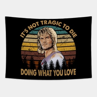 Doing what you love art gift for fans Tapestry