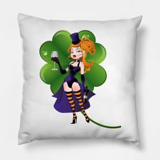 Lucky Witch Pillow