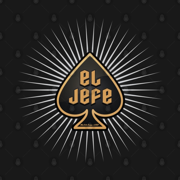 El Jefe Spade by MikeCottoArt