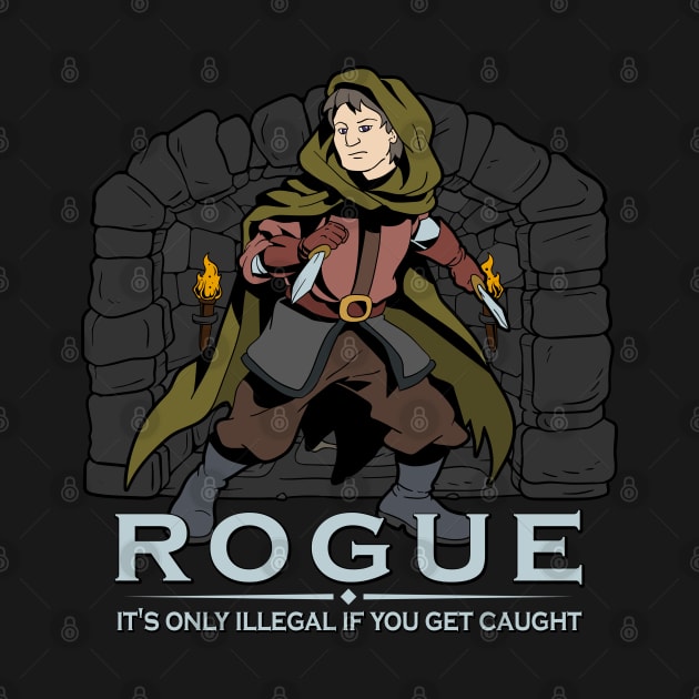 D20 Roleplay Character - Rogue by Modern Medieval Design