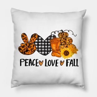 Peace Love Fall Pillow