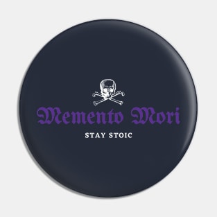 Memento Mori Aesthetic Shirt Pin