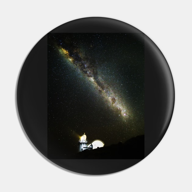 Milky Way over lighthouse Pin by dags