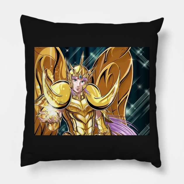 Aries Mu Pillow by Studiokawaii