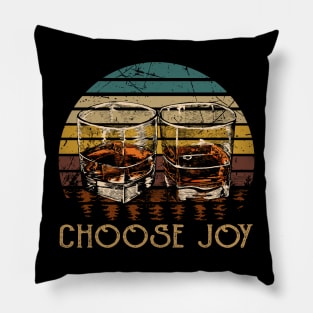 Choose Joy Whisky Mug Pillow