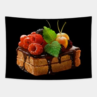 Cake with berries Tapestry