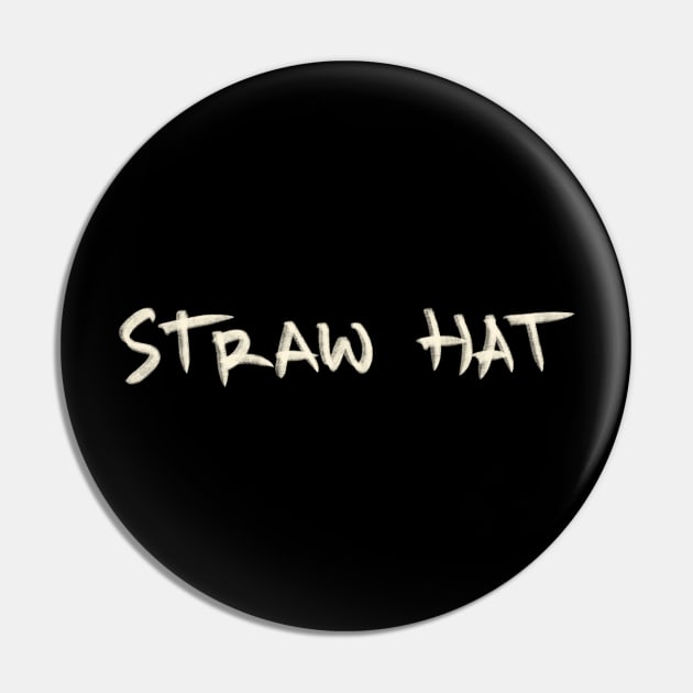 Hand Drawn Straw Hat Pin by Saestu Mbathi