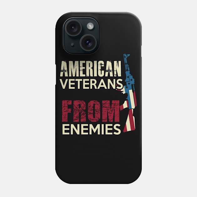 american veterans Phone Case by FUNNY LIFE