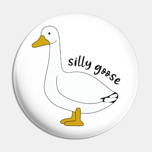 silly goose funny Pin