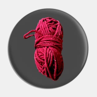 knitting, yarn, pink wool Pin