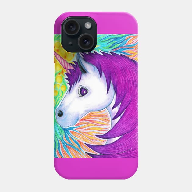 Unicorn Phone Case by MelanieJeyakkumar