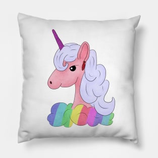 Regenbogeneinhorn Pillow