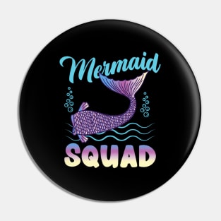 Mermaid Squad Mermaid Pin