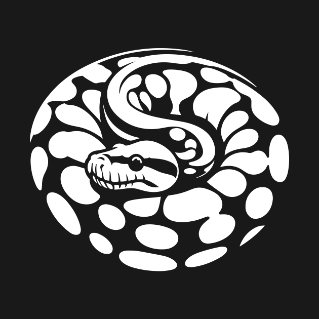 Ball python by Batshirt