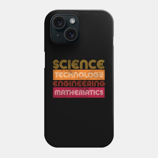 STEM sign Phone Case by technofaze