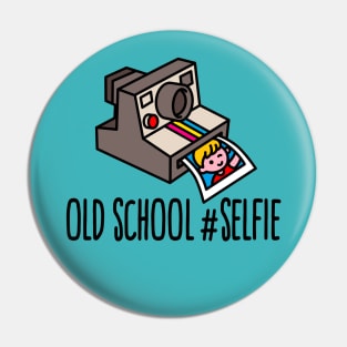 #selfie old school funny instant camera Hipster Pin