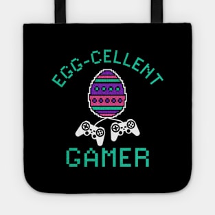 Egg-Cellent Gamer - Gamers Easter - Pixel Tote