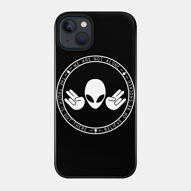 Alien Shocker (Dark Background) - Alien - Phone Case