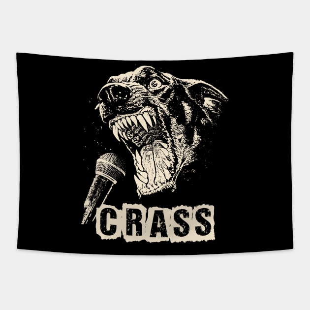 crass ll scream Tapestry by angga108