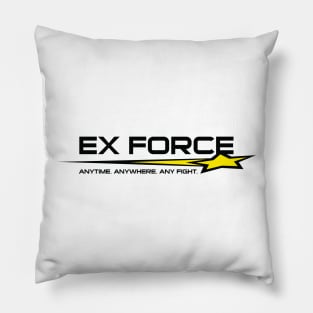 Exforce Logo Black Pillow