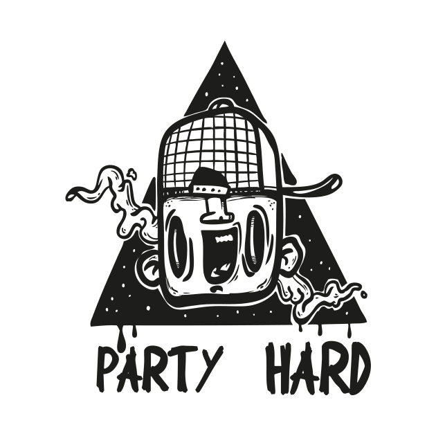 party hard head by manuvila