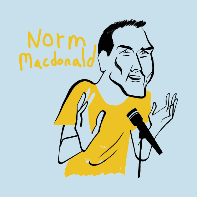 norm mcdonald yellow by coronagilo