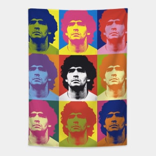 Warhol Maradona Tapestry