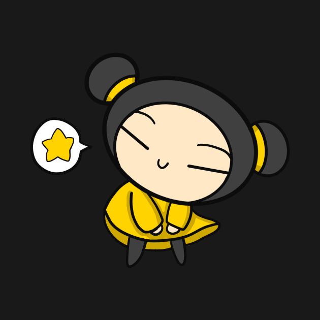 Yellow Pucca by aishiiart