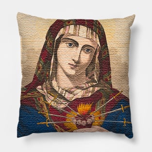 Sacred Heart of Mary Pillow