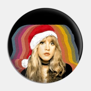 Stevie Nicks Christmas Pin