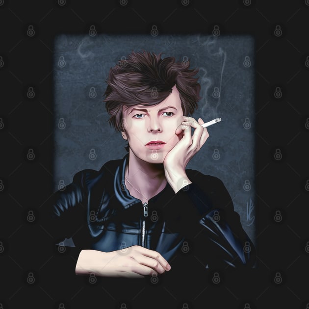 Young Bowie by nikobabin