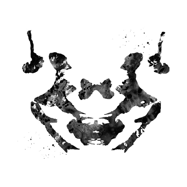 Rorschach inkblot test by erzebeth