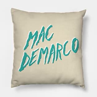 Mac DeMarco (2 Style Logo) Pillow