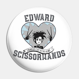 Tim Burton's Edward Scissorhands Straight Cut to the Heart. Pin