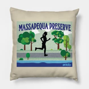 Massapequa Preserve-Runner-2 Pillow