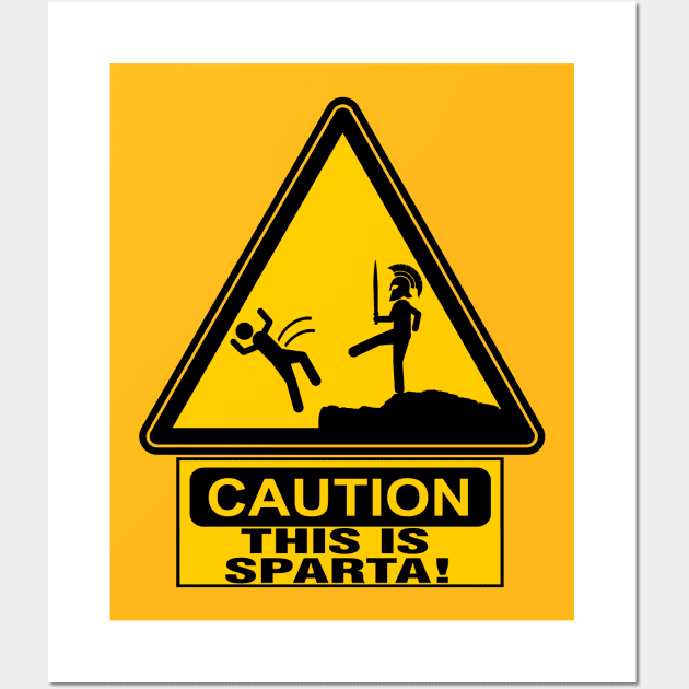 Caution: This is Sparta Movie' Posters