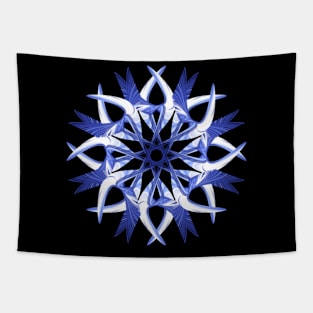 Blue mandala Tapestry