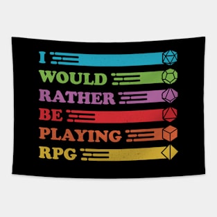 RPG Vintage - I Would Rather Tapestry