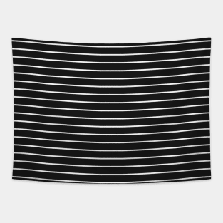 Pretty Simple White Stripes Tapestry