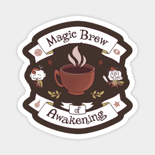 Magic Morning Potion Magnet