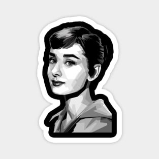 Audrey hepburn Magnet