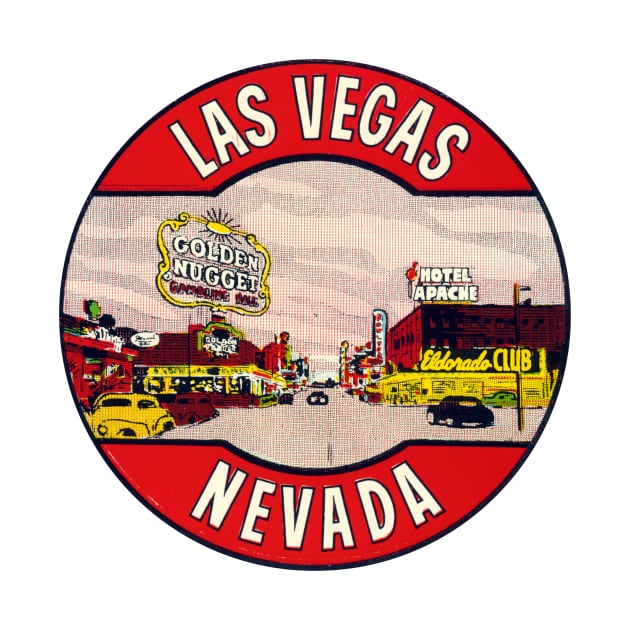 1950s Las Vegas Nevada by historicimage