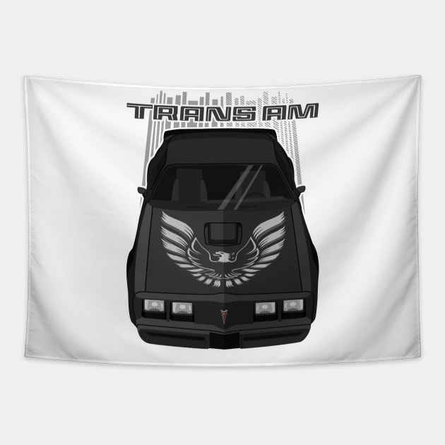Firebird Trans Am 79-81 - black and silver Tapestry by V8social